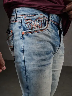 Produktbild von CD892 Herren Jeans - Hellblau, Straight Fit