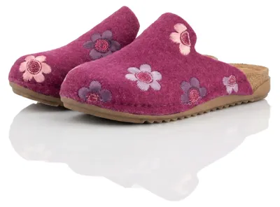 Produktbild von Gemini Damen Filz Pantolette pink Größe 37