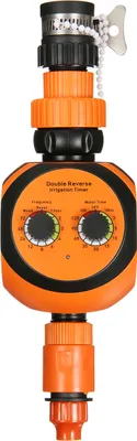 Produktbild von Wassertimer Orange mit Wasserzeit- und Frequenzeinstellung - Effiziente Bewässerungslösung für Ihren Garten