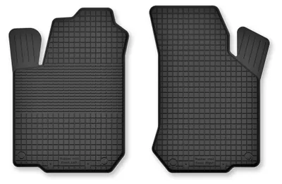 Produktbild von Gummi-Fußmatten Vorne für Audi A3 8L 1996-2001 (Schrägheck) – 2-tlg, Schwarz, Semi-Universal, angepasst – Wielganizator Semi-Universal