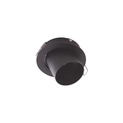 Produktbild von Lindby Deckenstrahler Thorid, Ø 9 cm, schwarz, Metall, GU10