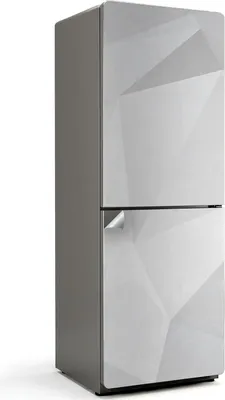 Produktbild von Abstraktes geometrisches Muster – Kühlschrank Aufkleber – Klebefolie Kühlschrank – Kühlschrank Dekor – Kühlschrankfolie selbstklebend – Küchen Dekoration – 70x190 cm