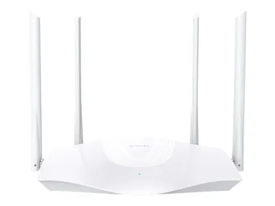 Produktbild von Tenda TX3, Wi-Fi 6 (802.11ax), Dual-Band (2,4 GHz/5 GHz), Ethernet/LAN, Weiß, Tabletop-Router