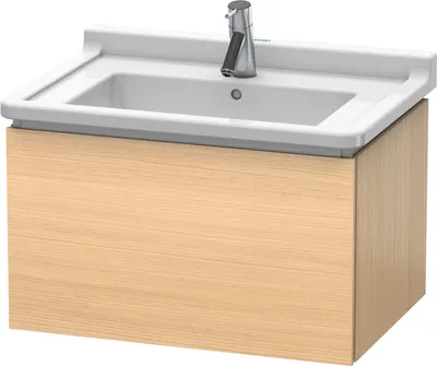 Produktbild von Waschtischunterbau L-CUBE 469x670x408mm mediterrane eiche mediterrane eiche