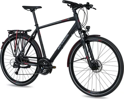 Produktbild von Airtracks Herren Trekking Fahrrad 28 Zoll Trekkingrad TR.2830 24 Gang Shimano Alivio RD-M3100 SGS Shadow(52cm (Körpergröße 165-175cm))