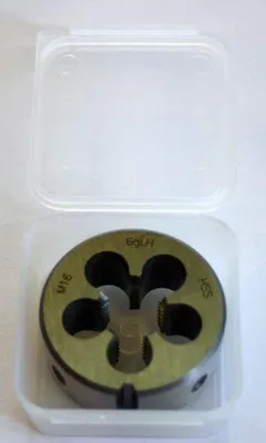 Image de M16x2,0, outil de coupe en acier rapide (HSS) pour filetage à gauche