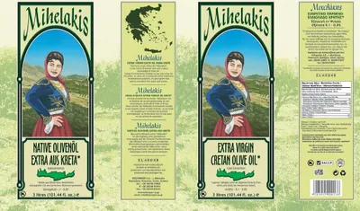 Produktbild von Mihelakis 04067 Natives Olivenöl Extra 3,0 Liter Dose von Kolympari Kreta