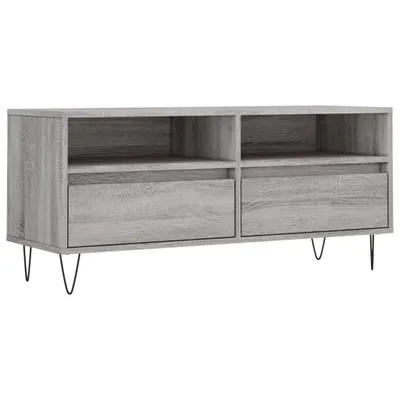 Produktbild von TV-Schrank Grau Sonoma 100x34,5x44,5 cm Holzwerkstoff