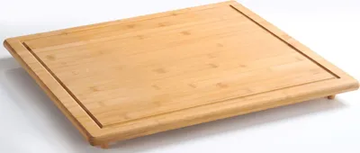 Obrázok produktu pre Doska na krájanie Krytka Servírovacia doska 56 x 50 x 4 cm z bambusu
