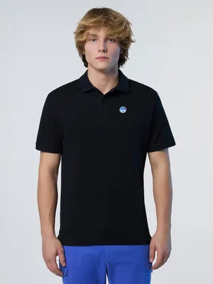 Image de North Sails Basic Polo à manches courtes Noir M Homme Noir M