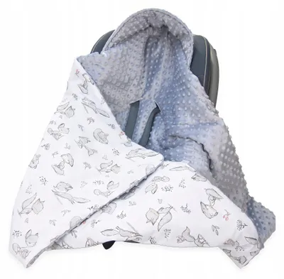 Produktbild von Kerstin Kinderwagen-Decke Kuschelweich 90x90 cm