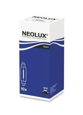 Produktbild von 1x NEOLUX® Soffittenlampe Kennzeichenbeleuchtung Birne 12V 10W N264
