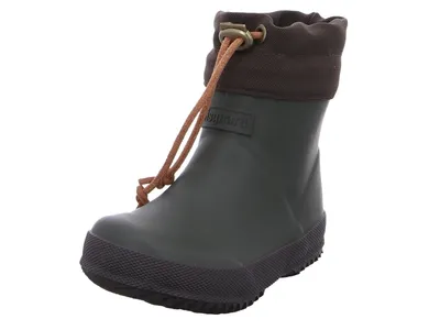 Produktbild von bisgaard 5714163890976, Stiefel, Kind, Grün, Breite Passform, Schnürverschluss, Gummi