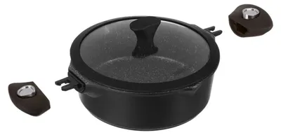 Produktbild von Elzusha - Pfanne, 28 cm Durchmesser, mit abnehmbaren Griffen und Deckel