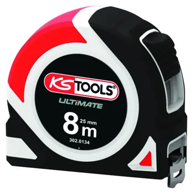 Produktbild von Maßband aus Doppelmaterial 8 Meter x 25 mm - Ks Tools