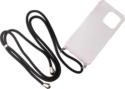 Produktbild von Schutzhülle aus Silikon mit Halsband in Transparent Hülle für iPhone 13 Pro