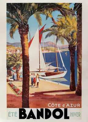 Immagine prodotto di Bandol - Poster 50x70 cm
