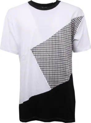 Produktbild von C3440 Herren OUTFIT weiß/schwarz overlong t-shirt Herren