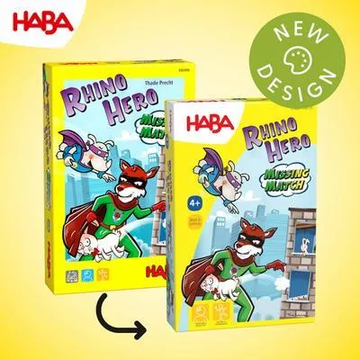 Produktbild von Haba !!! Spiel - Rhino Hero - Missing match (Duits) = Frans 1306406002 - Nederlands 1306406003