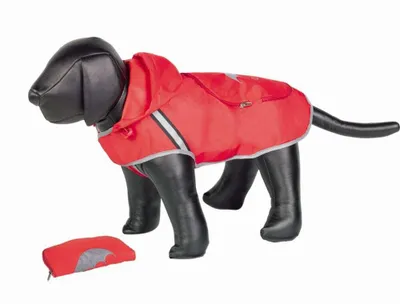 Produktbild von Nobby 68440, Hund, Regenjacke, Rot, Stoff, Einfarbig, Handwäsche