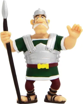 Produktbild von Plastoy Asterix Figur Legionär mit Speer - PVC - 7 cm