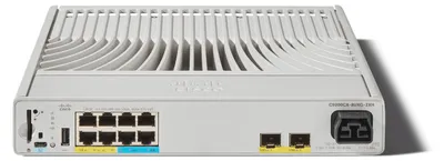 Produktbild von Cisco Catalyst C9200CX-8UXG-2X-E, Managed, L2/L3, Vollduplex, Power over Ethernet (PoE), Rack-Einbau