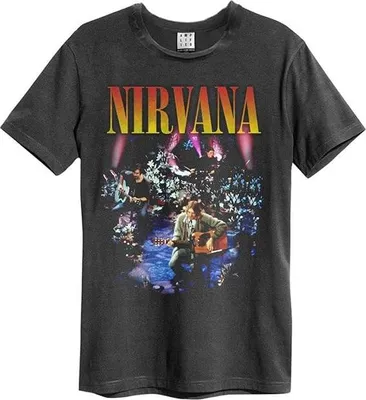 Produktbild von Amplified Musik Rock Band Tour Shirts Uni Männer Frauen Nirvana - Live in New York XL