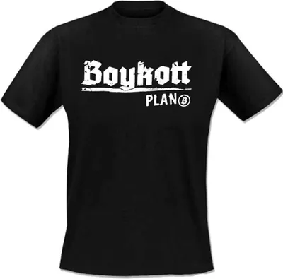 Produktbild von Boykott - Plan B, T-Shirt