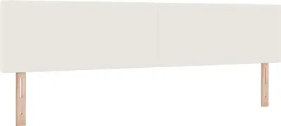 Produktbild von vidaXL Kopfteil Creme 200 cm Cordstoff