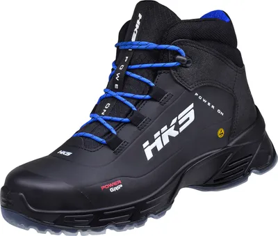 Produktbild von HKS Sicherheitsstiefel Challenger CPO-50 S3 nach EN ISO 20345:2011 S3 ESD SRC schwarz  Größe 48