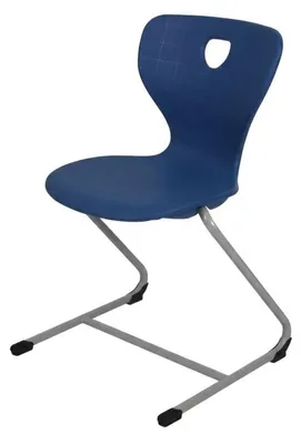 Produktbild von Schulset Modern Ergonomisch Grau Schultisch Blau Stuhl Einzeltisch