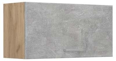 Obrázek produktu pro Věšák na stěnu Vicco R-Line Beton/Zlatý mocný dub 80 cm Plochý, Model 63084