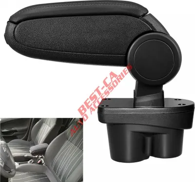 Obrázok produktu pre Stredová lakťová opierka CLAPPABLE Black Leather Pre Opel Corsa E 2014-2019