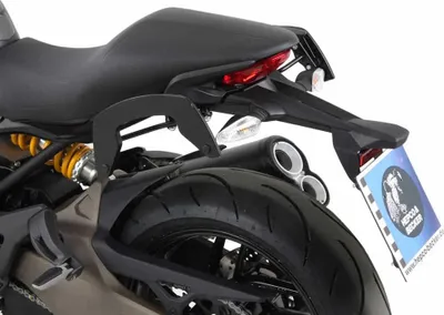 Image de Hepco Becker C-bow Ducati Monster 821 2014-2017 support de sacoche de selle argent argent One Size