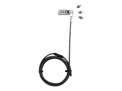Immagine prodotto di Dicota Univ.Sec.Cable Lock, 3 Exchangeable heads,combination