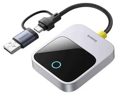Zdjęcie produktu dla Adapter Carplay Baseus Safejourney Series Bezprzewodowy - Szary
