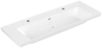 Immagine prodotto di Subway 3.0 de Villeroy & Boch, lavabo à poser, 2 trous pour robinet, avec trop-plein, non rectifié, 1300x475mm, 4A70D401, 4A70D401