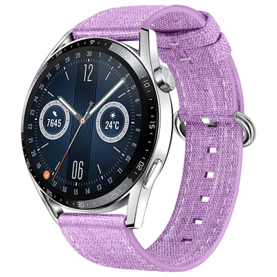 Obrázok produktu pre BStrap Denim remienok na Huawei Watch GT/GT2 46mm, purple
