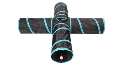 Image de Merco Tunnel d'agilité à quatre voies noir-bleu variante 40155