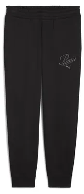 Produktbild von PUMA Damen ESS Script Sweatpants FL Cl Strickhose