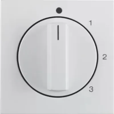 Produktbild von Berker 1096898900, Weiß, Duroplast, konventionell, Berker, Glänzend, S.1/B.3/B.7