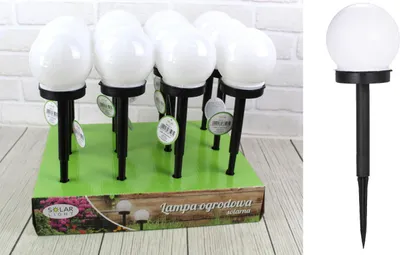 Zdjęcie produktu dla Kula solarna LED śr. 10 cm multikolor  S4M102-13