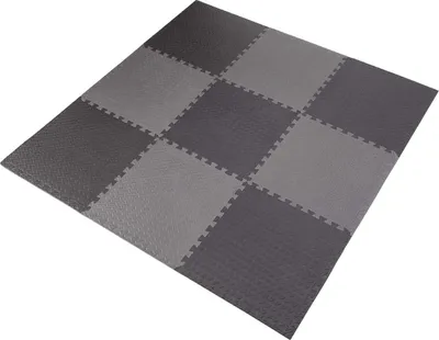 Produktbild von HMS Puzzle-Mattenset 9-teilig 180x180cm Bodenschutzmatte Fitnessmatte 12mm
