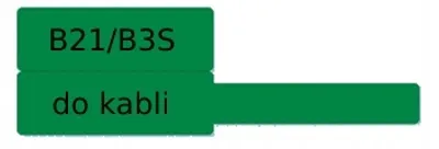 Produktbild von NIIMBOT B21/B3S Kabeletiketten 25 x 38 mm, 100 Stück