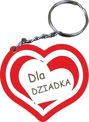 Zdjęcie produktu dla brelok drewniany 5 szt. Dziadek 5 cm.