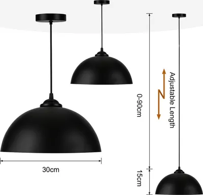 Immagine prodotto di Jopassy 2x LED luce a sospensione appesa lampada a sospensione lampada a soffitto illuminazione a soffitto