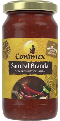 Produktbild von Conimex Sambal Brandal Gebakken Pittige Sambal 200g – Würzige asiatische Paste