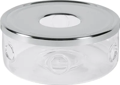 Obrázek produktu pro Bredemeijer Minuet, Nerezová ocel, Průhledná, Jednobarevný, Sklo, Nerezová ocel, Kulatý, CE, 15,1 cm