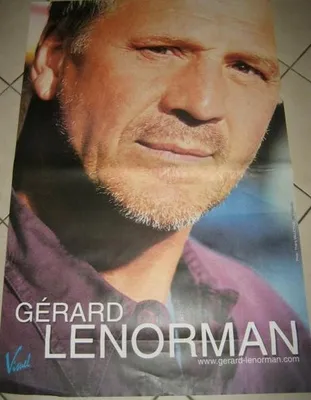 Zdjęcie produktu dla Gérard LENORMAN - 2007 - PLAKAT - 80x120 cm