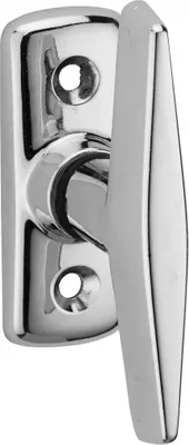 Image de Bouton pour fenêtre, carré 7mm, chromé - THIRARD